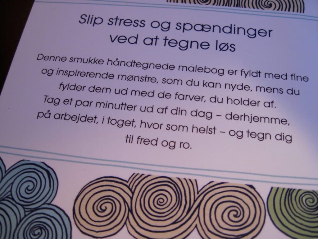 mindfull, malebog, voksne, farver