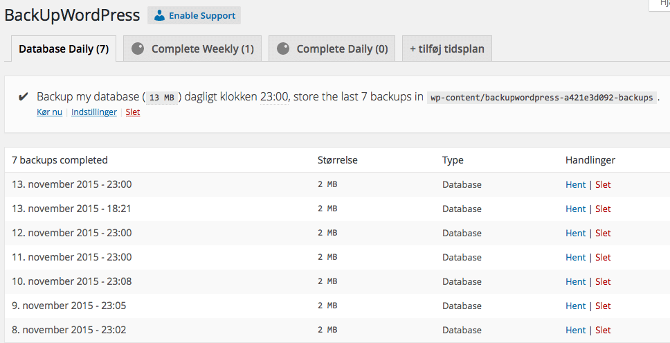 husker, back-up, back up, wordpress, plugin,