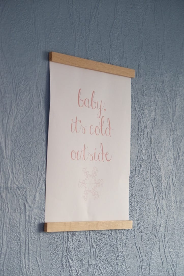 baby it's cold outside, magnet, smart, bywirth