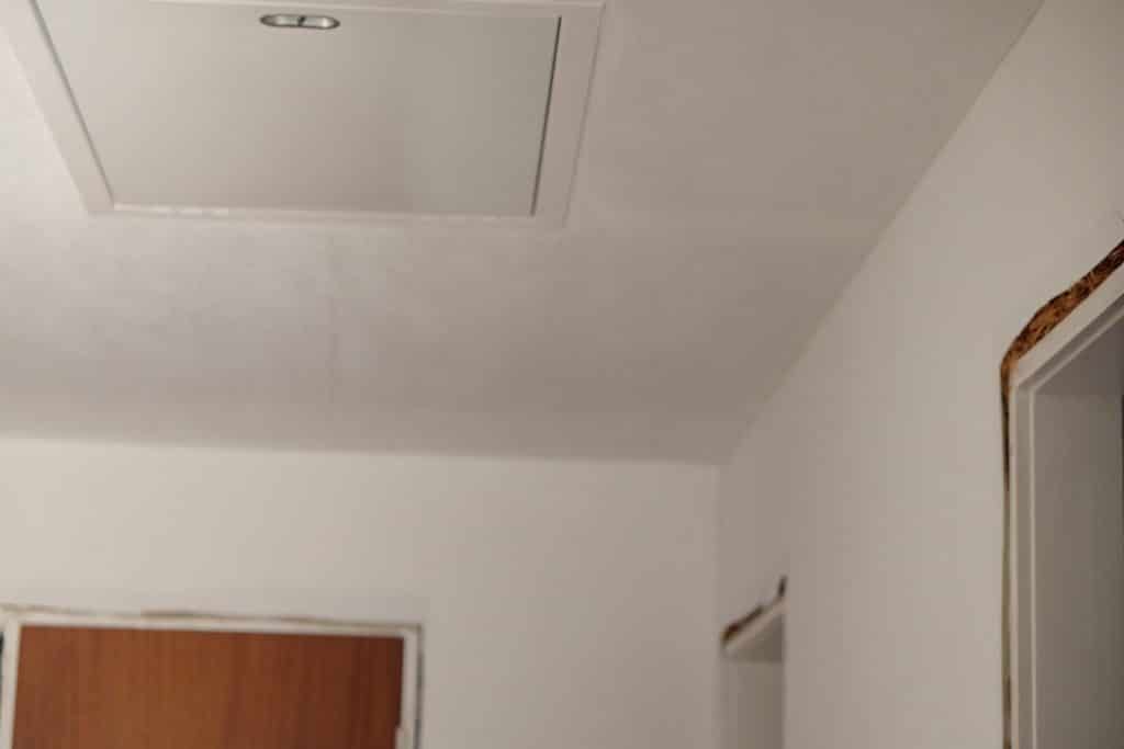 renovering, gangen, gang, 