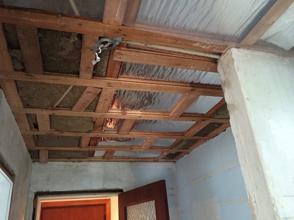 renovering, gangen, gang, 