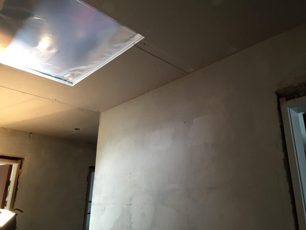 renovering, gangen, gang, 